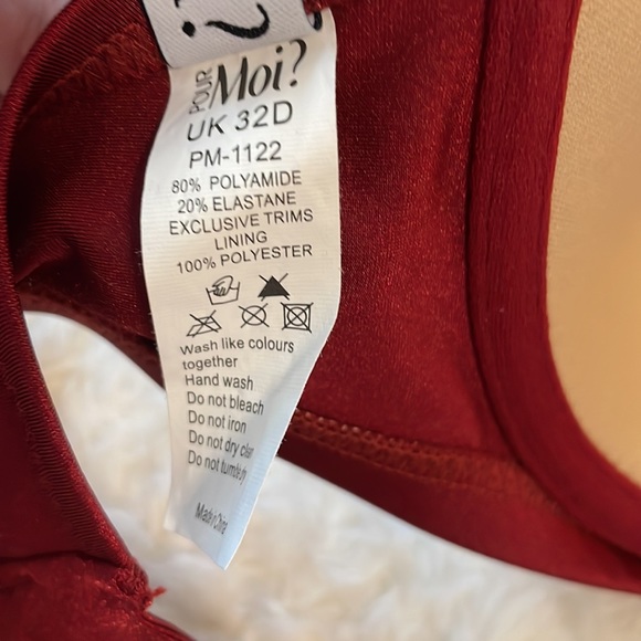 Pour Moi? ASOS Burgundy red bikini top - Picture 9 of 9